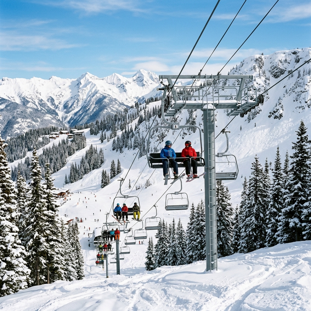 Ski slopes