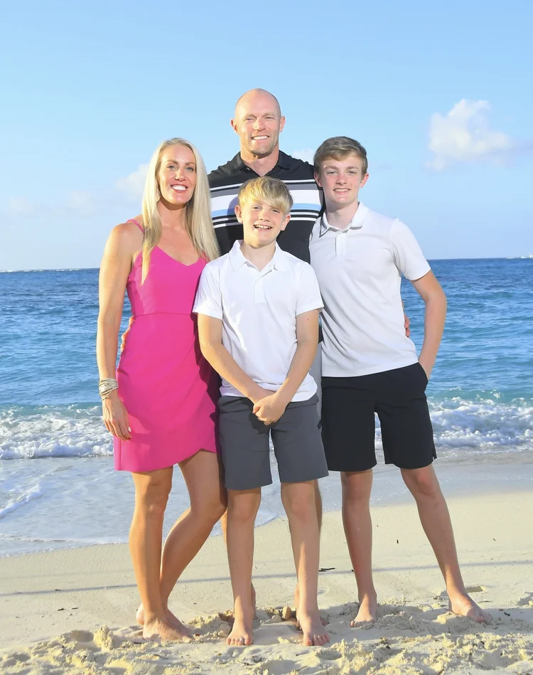 The Sojourn family on vacation