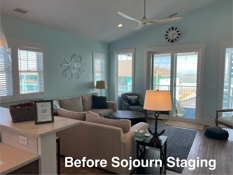 Property before Sojourn staging